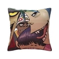 thumbnail image 1 of Gorillaz Square Pillow Case Pillow Holder Soft Decorative Pillow Sham Cushion Cases Pillowcase 26"X26", 1 of 7