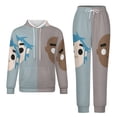thumbnail image 1 of Gorillaz Unisex Hoodies And Sweatpants Set Sweatshirts Jogger Pants Hooded Hoody Tracksuits Set Suit Winter Daily Adult Sweatsuit 2 Pcs, 1 of 9
