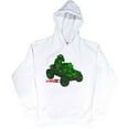 thumbnail image 1 of Gorillaz Unisex Pullover Hoodie Sweatshirt Green Jeep (Medium), 1 of 3