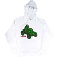 thumbnail image 1 of Gorillaz Unisex Pullover Hoodie Sweatshirt Green Jeep (Small), 1 of 3