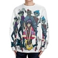 thumbnail image 1 of Gorillaz Unisex Sweater Long Sleeve Fall Casual Crewneck Tops Pullover Active Streetwear Fashion Sweatshirt 2XL, 1 of 6
