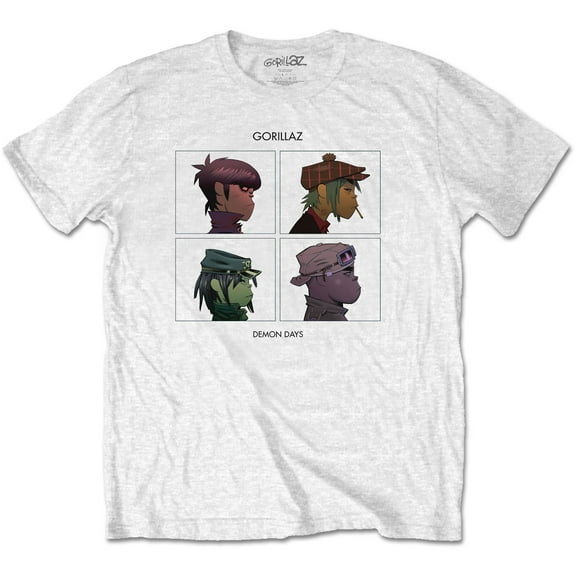 Gorillaz Unisex T-Shirt Demon Days (Medium)