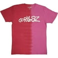 thumbnail image 1 of Gorillaz Unisex T-Shirt: Two-Tone Brush Logo (Wash Collection) (X-Large), 1 of 2