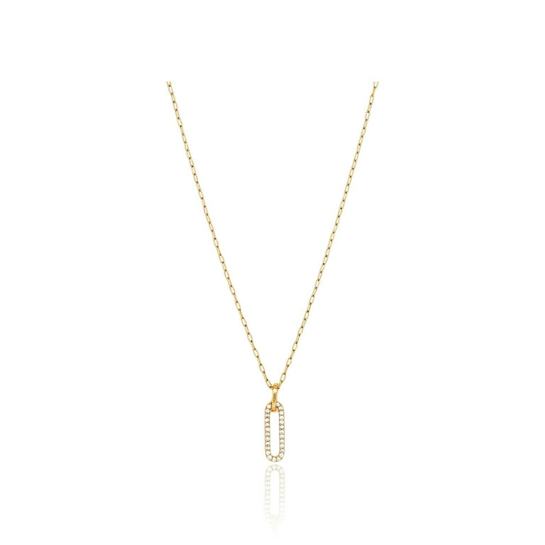 Gorjana Parker Shimmer Two Tone Necklace Walmart