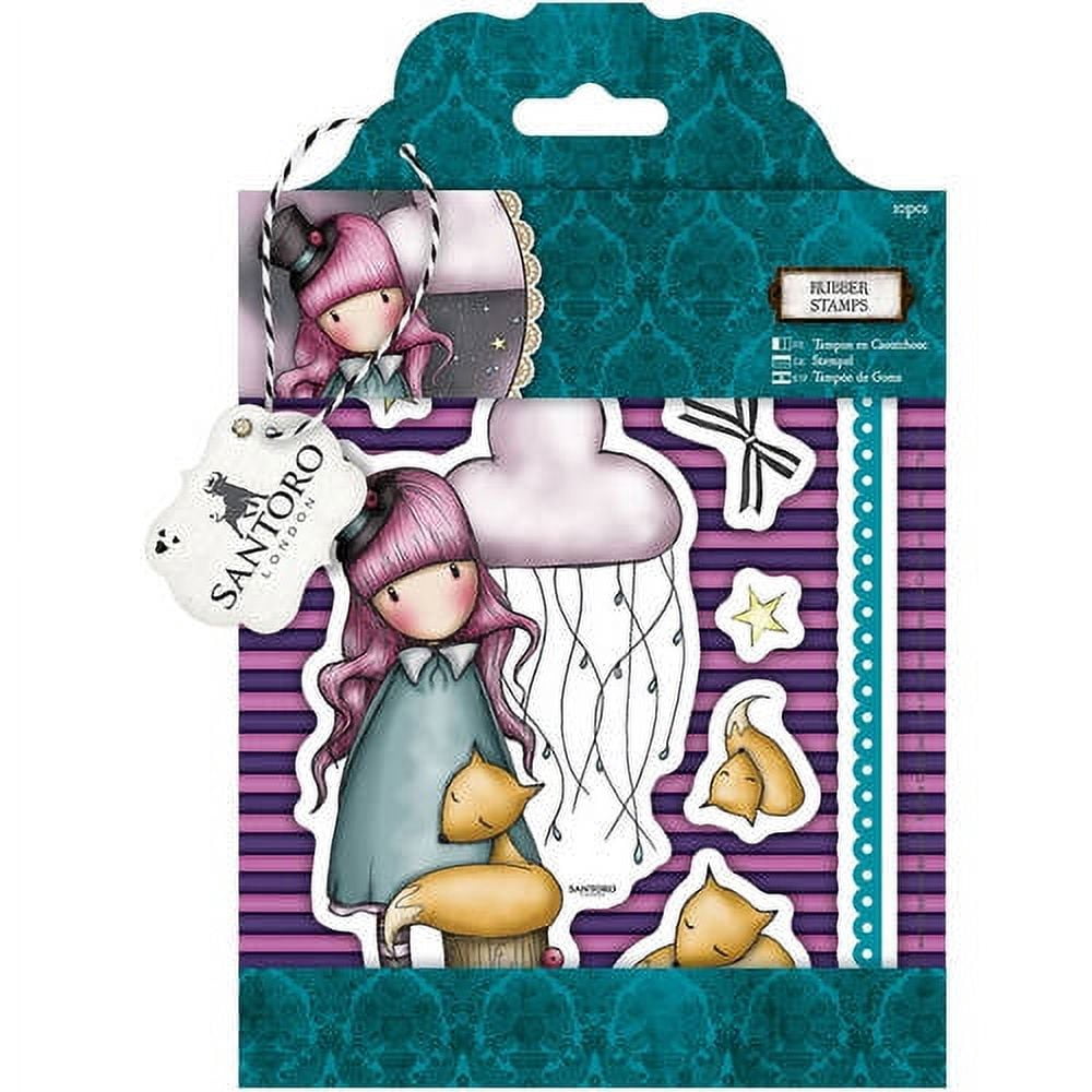 Gorjuss Santoro Rubber Stamp