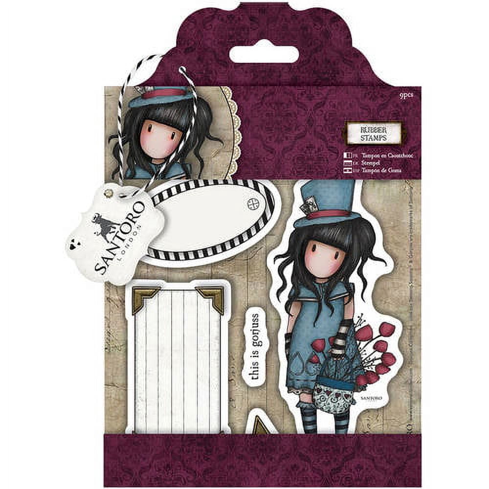 Gorjuss Santoro Rubber Stamp