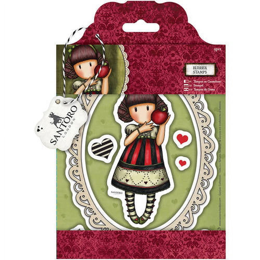 Gorjuss Santoro Rubber Stamp