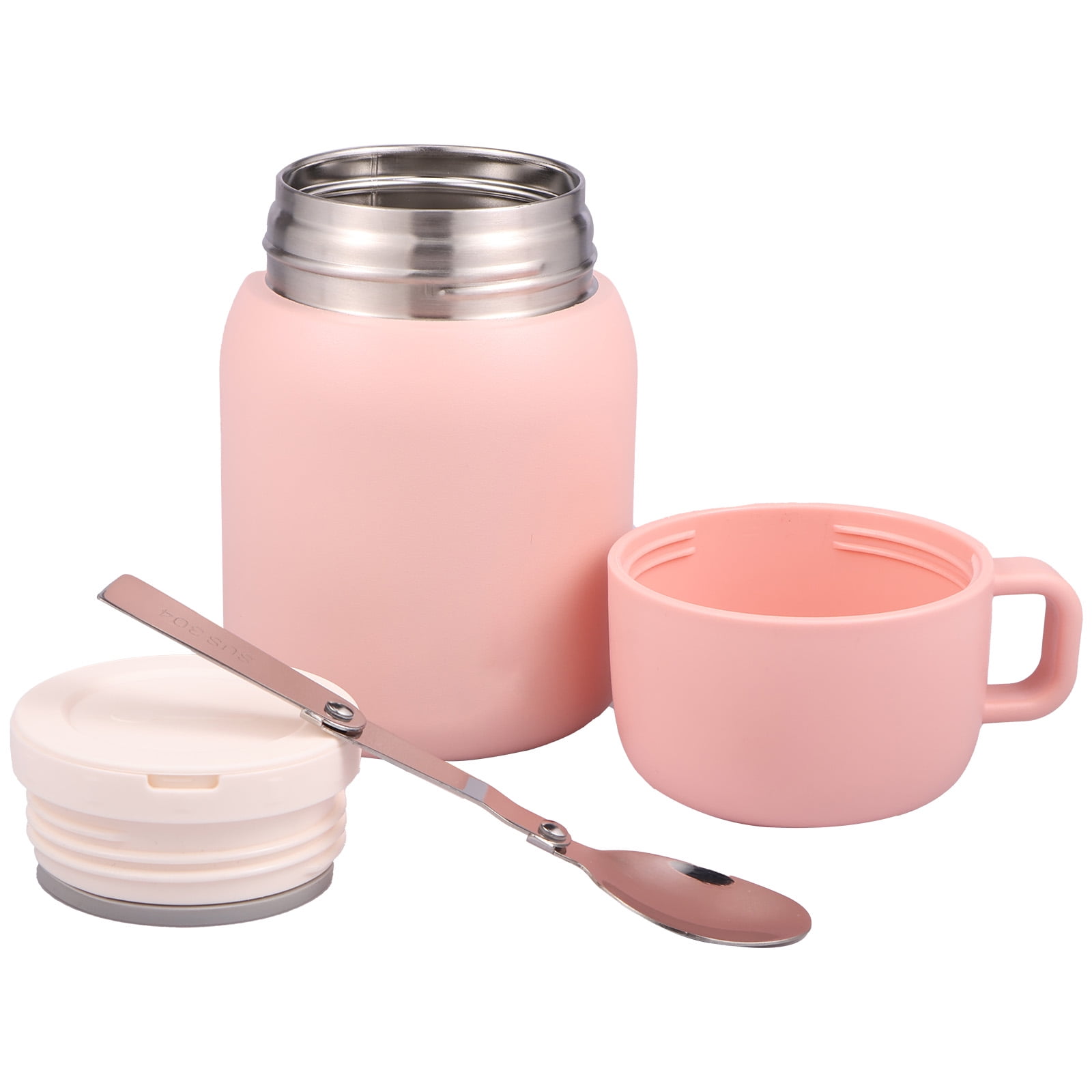 Gorware 500ml VacuumInsulated Food Jar Food Flask Stainless Steel