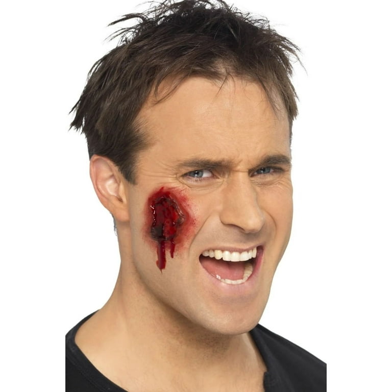 Gory Wounds Skin Coloured Adult Red Gory Wounds Skin Coloured Adult Red