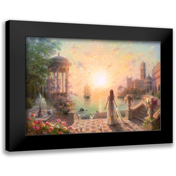 Goryachev, Alexander 18x13 Black Modern Framed Museum Art Print Titled - The return