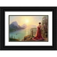 thumbnail image 1 of Goryachev, Alexander 24x17 Black Ornate Wood Framed with Double Matting Museum Art Print Titled - In the morning dawn, 1 of 4