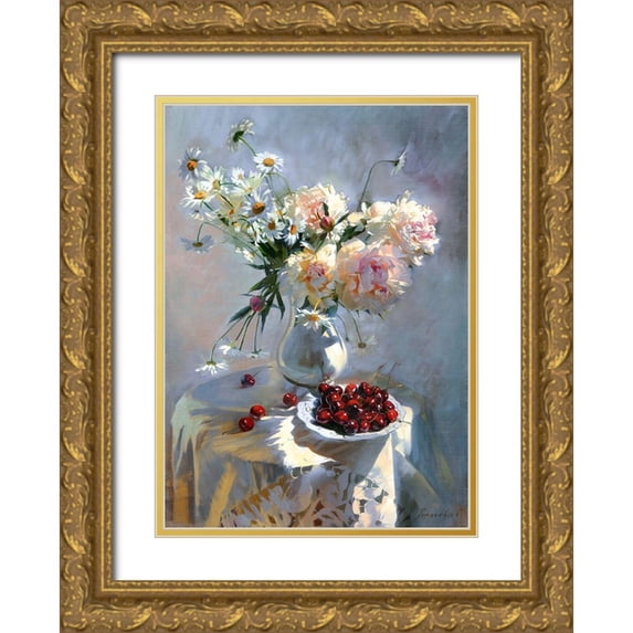 Goryacheva, Svetlana 18x24 Gold Ornate Wood Framed with Double Matting Museum Art Print Titled - Summer
