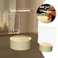 Goseagotofun Tablet Night Light 3D Night Light Acrylic Erasable