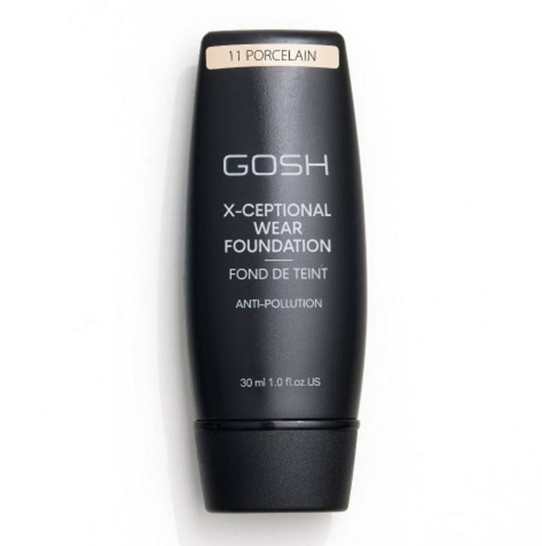 Gosh X Ceptional Wear Foundation Long Lasting Makeup - 11 Porcelain