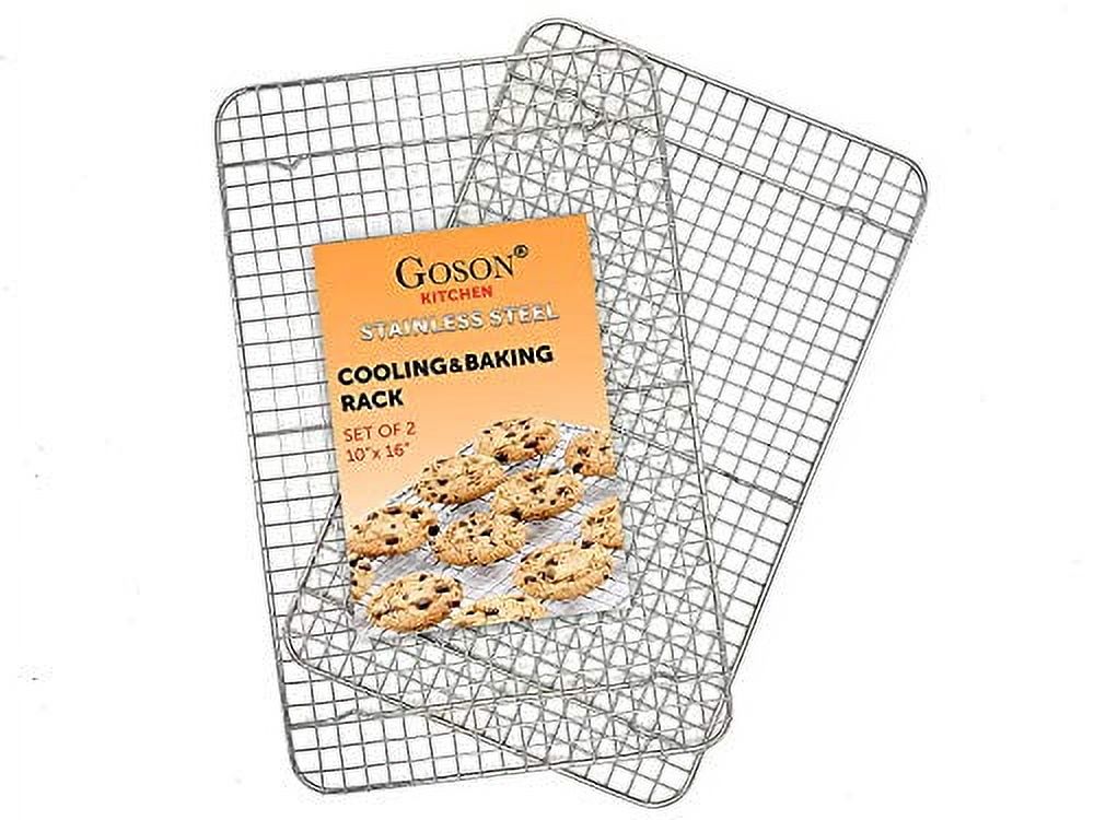 Goson Kitchen Stainless Steel Heavy Duty Metal Wire Cooling, Cooking ...