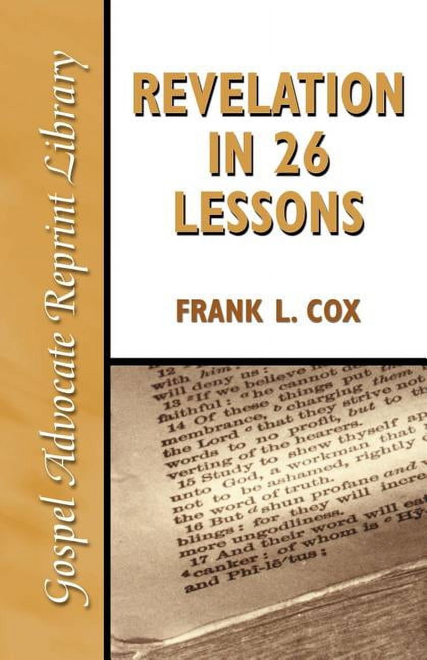 Gospel Advocate Reprint Library Revelation in 26 Lessons (Paperback