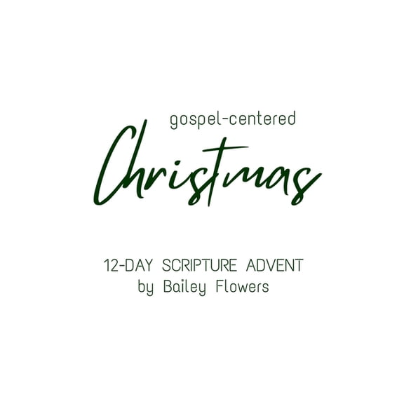 Gospel-Centered Christmas Gospel-Centered Christmas: 12-Day Scripture Advent, (Paperback)