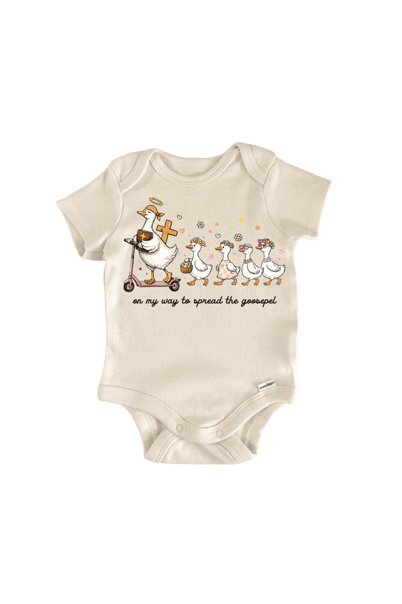 Gospel Goose Easter - Baby Bodysuit