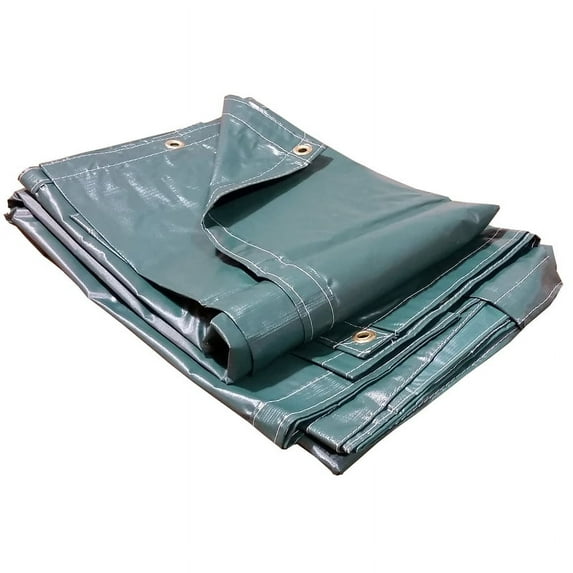 Gosport 10 ft. x 16 ft. VinyTarp Forest Green