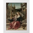 thumbnail image 1 of Gossaert, Jan 12x14 White Modern Wood Framed Museum Art Print Titled - The Holy Family, 1 of 4