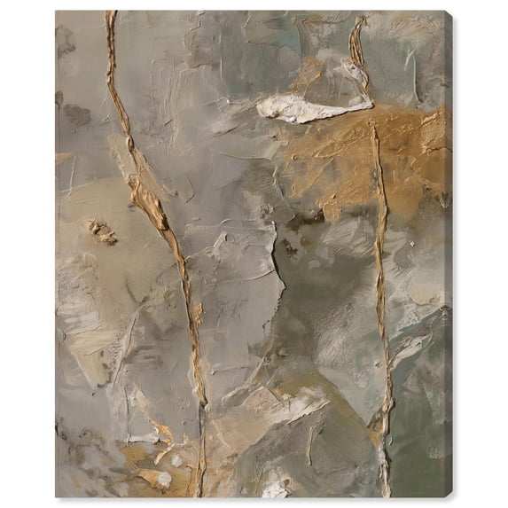 Gossamer Pathways II Canvas Textured Abstract by Art Remedy, Gallery Wrapped, 36 x 45
