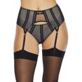 thumbnail image 1 of Gossard Womens Shadow Mesh Garter Belt Style-19202, 1 of 2