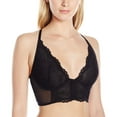 thumbnail image 1 of Women's Gossard 7718 Superboost Lace Deep V Underwire Bralette (Black 32G), 1 of 4
