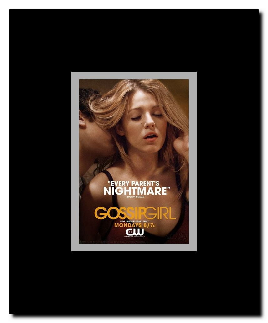 Gossip Girl Framed Movie Poster