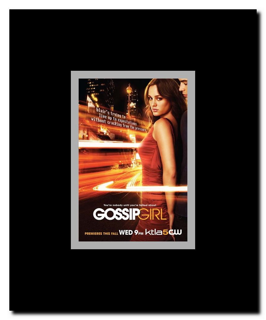Gossip Girl Framed Movie Poster