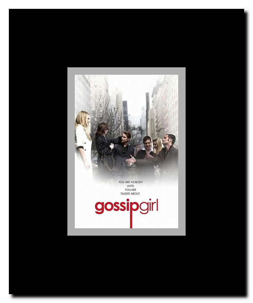 Gossip Girl Framed Movie Poster