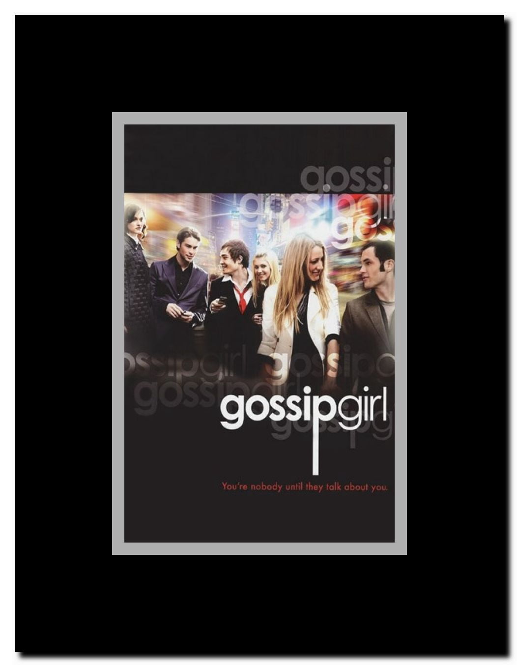 Gossip Girl Framed Movie Poster