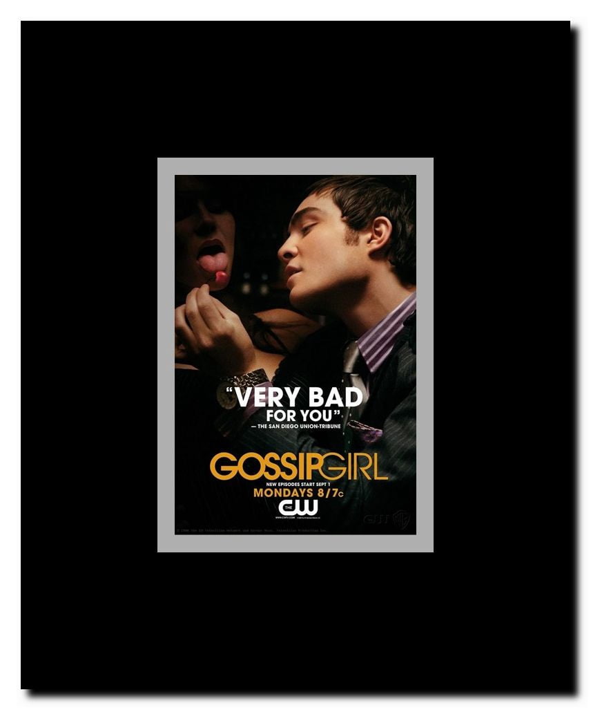 Gossip Girl Framed Movie Poster