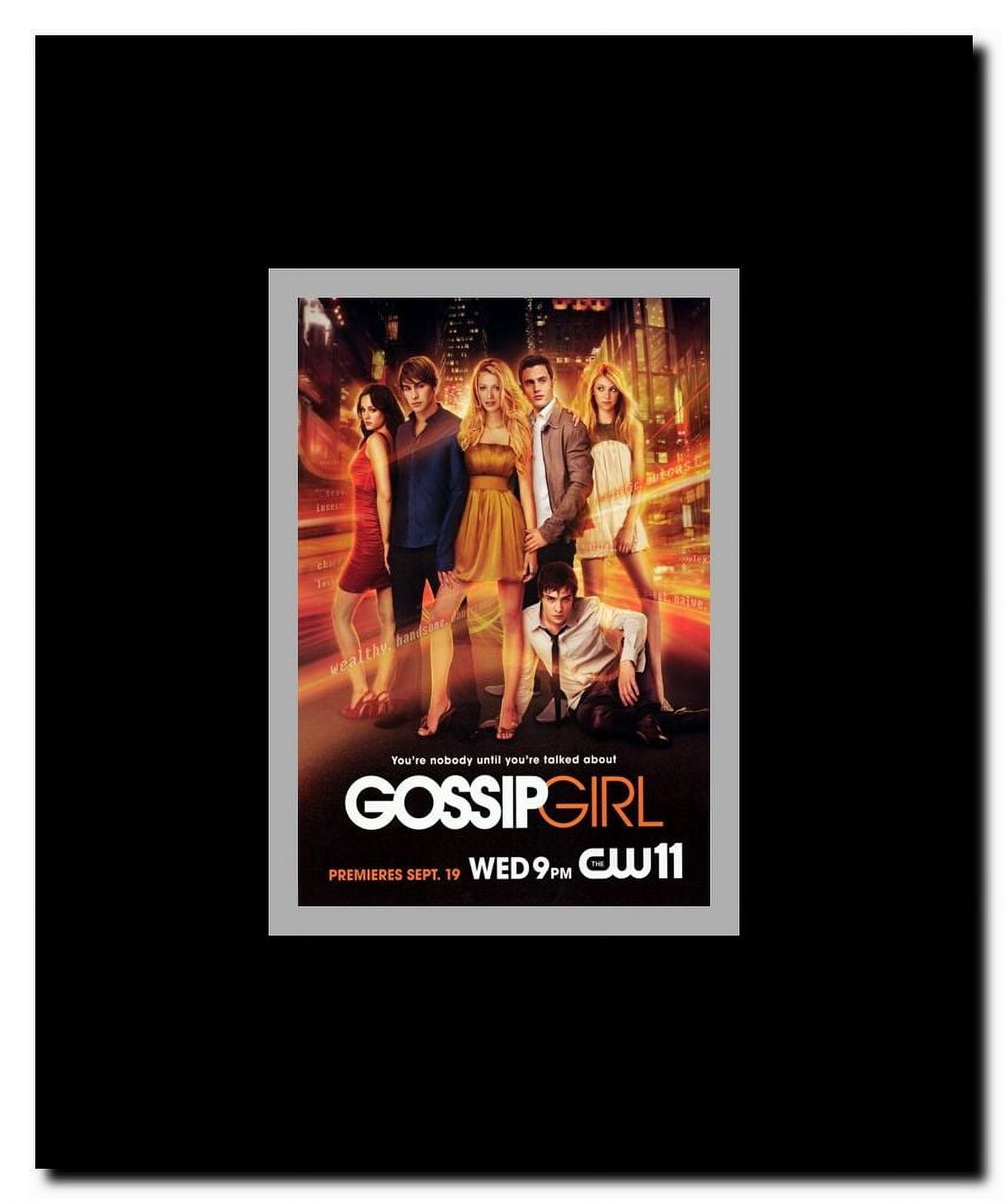 Gossip Girl Framed Movie Poster