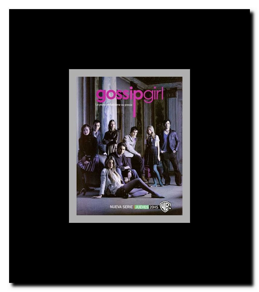 Gossip Girl Framed Movie Poster