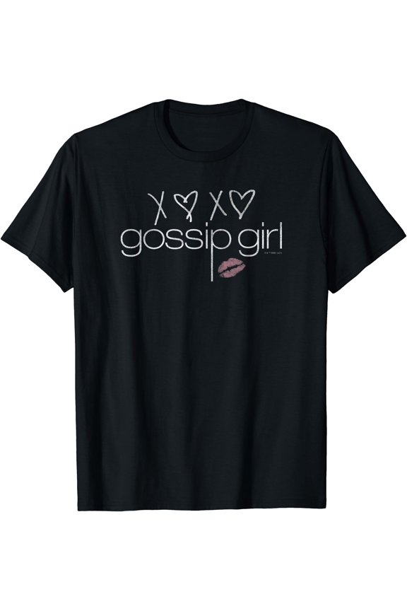 Gossip Girl Lipstick XOXO Logo T-Shirt