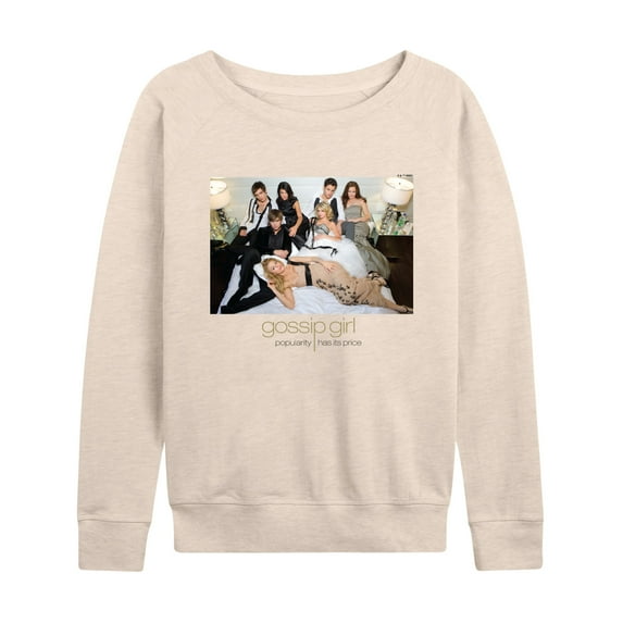 Gossip Girl - Popularity has it's Price - Women's French Terry Pullover Sweatshirt