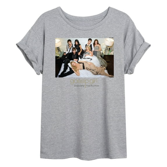 Gossip Girl - Popularity has it's Price - Women's Oversized Graphic T-Shirt