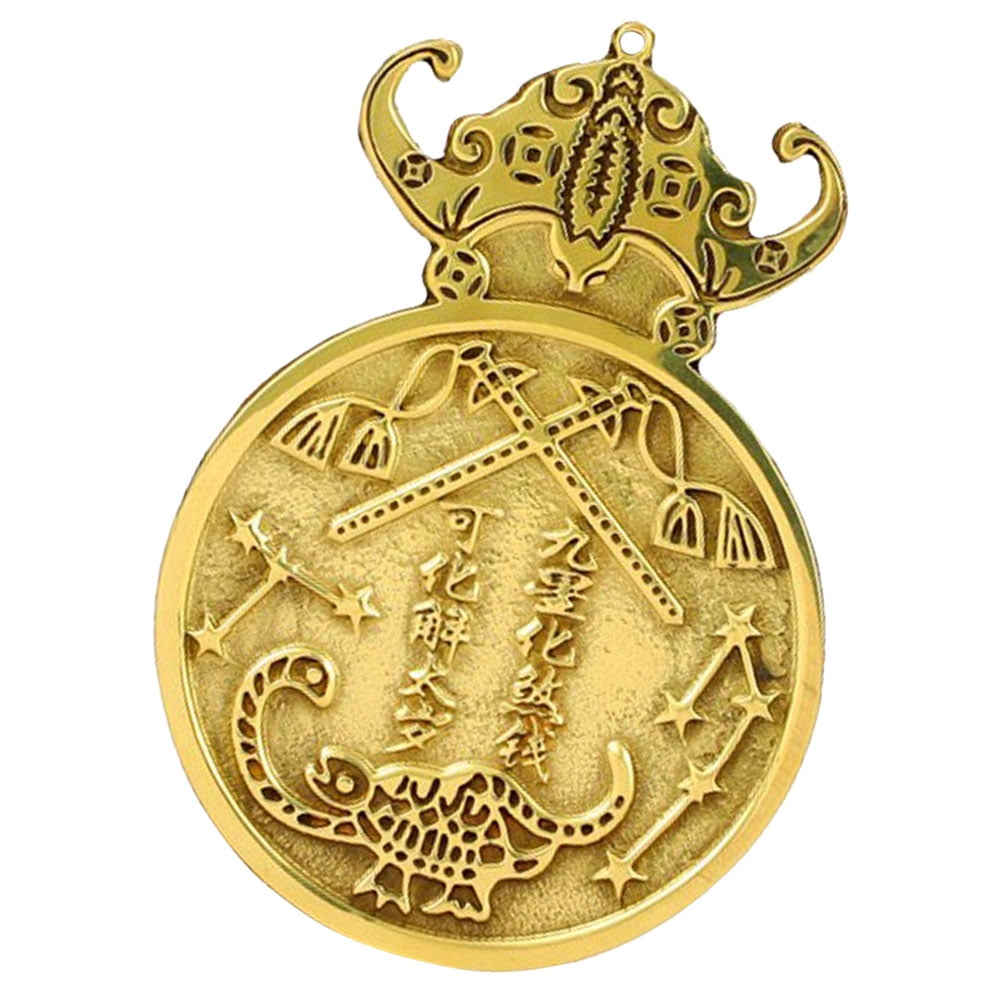 Gossip Mirror Wall Decor Copper Crafts Mirrors to Ward off Evil Spirits