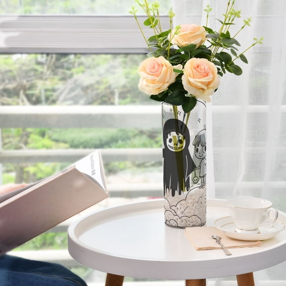 Gost Rainbow Flower Vase Decorative Vases for Flowers Home Decor for Centerpieces Entryway Shelf Living Room