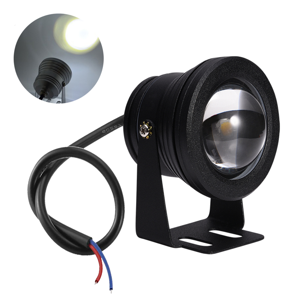 Gostoto 12V RGB LED Underwater Spotlight Waterproof Outdoor Light