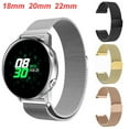 thumbnail image 1 of Gostoto 18mm 20mm 22mm General Watch Band Stainless Steel Magnetic Absorption Loop Metal Mesh Watch Band Quick Release Strap Replacement Bracelet Strap, 1 of 4