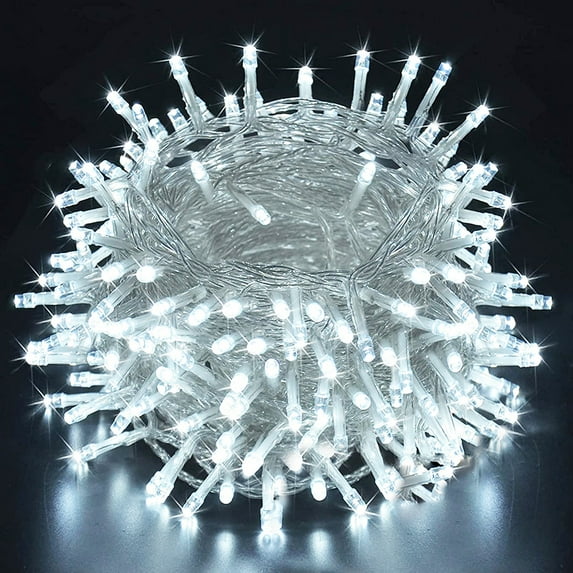 Gostoto 20M/50M/100M Low Voltage Power Saving LED String Light Waterproof Indoor Outdoor 8 Lighting Modes Fairy Lights For Home Garden Yard Wedding Christmas Party Holiday