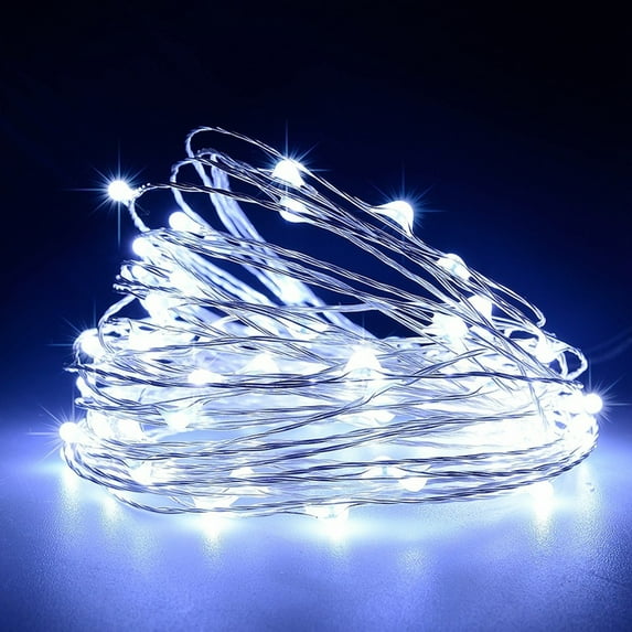 Gostoto 2M-10M 20LEDs-100LEDs Copper Wire Christmas LED Fairy String Light for Christmas Holiday Wedding Party Decor