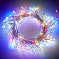 thumbnail image 1 of Gostoto 3M/6M 100/200LED Firecracker Fairy String Lights USB Operated Dimmable Timer Christmas Lights for Home Wedding Party Garden Festival Decoration, 1 of 1