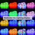 thumbnail image 1 of Gostoto 9.9-66FT 50-200LEDs Smart RGBW Colorful LED Fairy String Light,12 Lighting Modes Remote Control Copper Wire Lights for Home Party Christmas Decor, 1 of 7