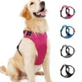 thumbnail image 1 of Gostoto Dog Harness,Nylon Webbing Reflective Breathable Dog Vest,Walking Traction Harness for Small Medium Large Dog, 1 of 7