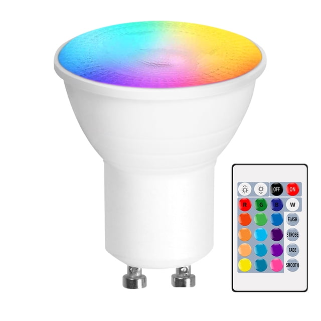 Gostoto E14 E26/E27 GU10 MR16 LED Light Bulbs Remote Control Colour ...