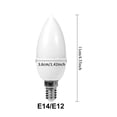thumbnail image 1 of Gostoto LED Flame Bulb LED Fire Emulation Light E14 E12 Candle Lamp 3 Modes Lighting Creative Atmosphere Lamp Home Decor Flickering Bulb LED, 1 of 1
