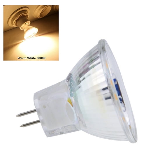 Gostoto LED MR11 Light Bulbs 3W/5W AC/DC12V-24V 30W-50W Halogen Replacement GU4 Bi-Pin Base LED Bulb