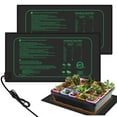 thumbnail image 1 of Gostoto Plant Seed Germination Propagation Starter Warm Pad Mat Garden Supplies Waterproof Seedling Heat Mat, 1 of 7